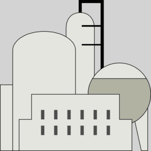 Biologic gas plant