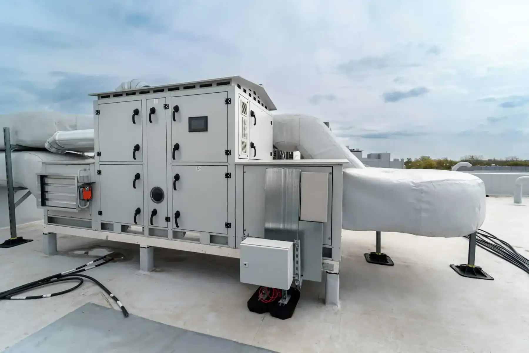 HVAC automation: multi-zone air conditioning and ventilation system