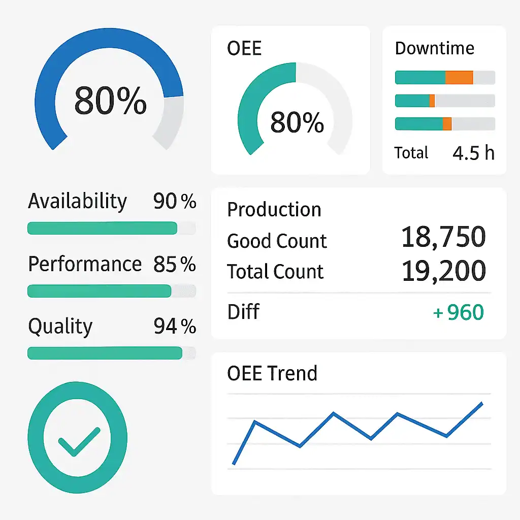OEE Case Study - Real-Time Dashboard