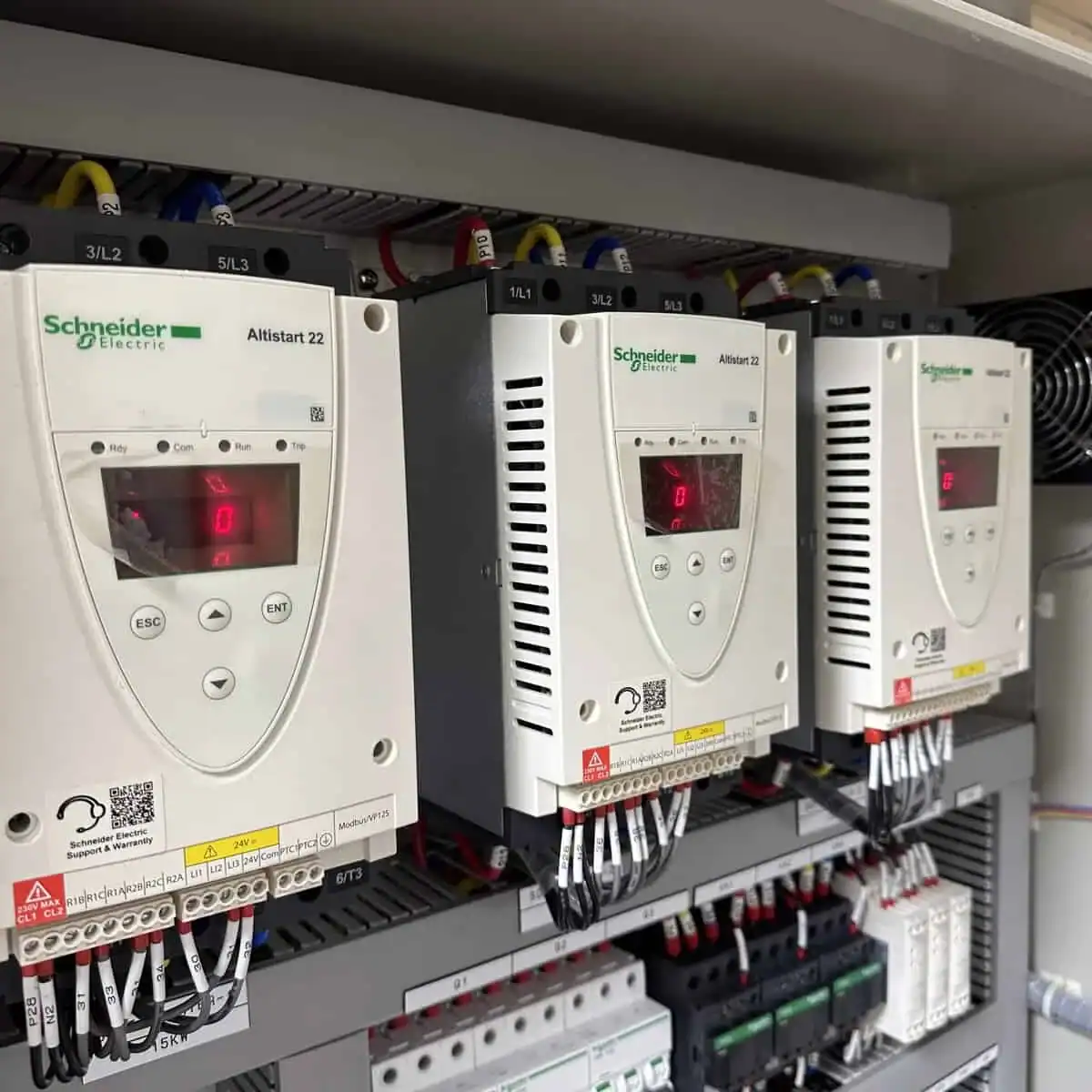 Custom control panels and switchgear assemblies